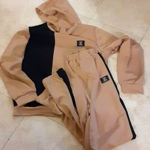 SHEIN boys hoody set